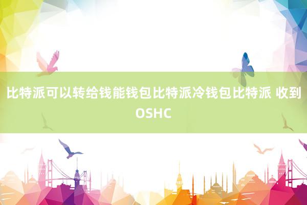 比特派可以转给钱能钱包比特派冷钱包比特派 收到OSHC