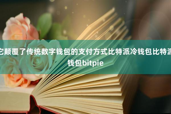 它颠覆了传统数字钱包的支付方式比特派冷钱包比特派钱包bitpie