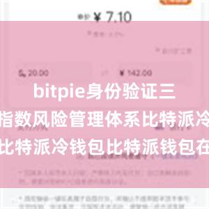 bitpie身份验证三是逐步构建指数风险管理体系比特派冷钱包比特派钱包在哪里