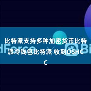 比特派支持多种加密货币比特派冷钱包比特派 收到OSHC